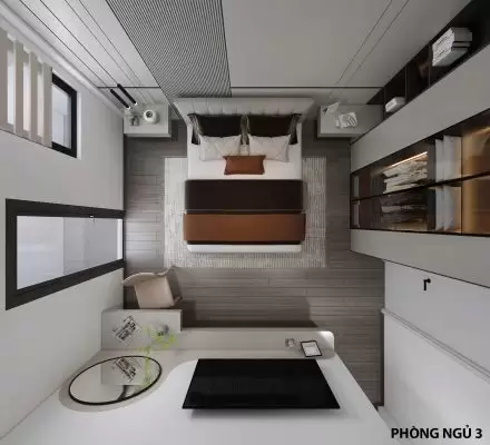 Nhà phố 1 trệt 2 lầu