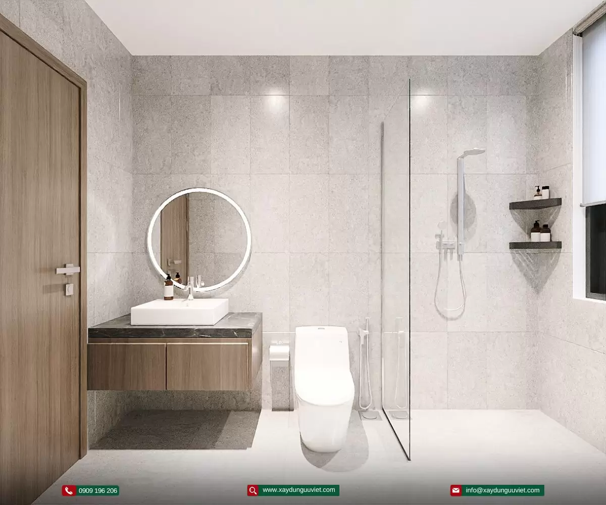 Nhà phố 1 trệt 3 lầu