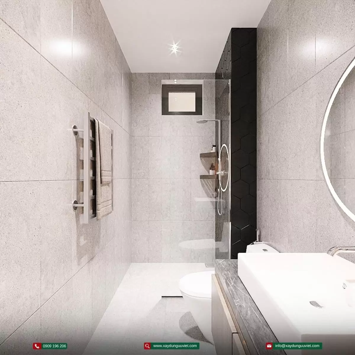 Nhà phố 1 trệt 3 lầu