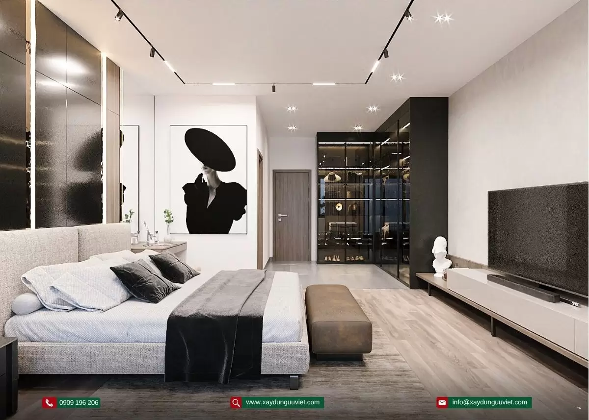 Nhà phố 1 trệt 3 lầu