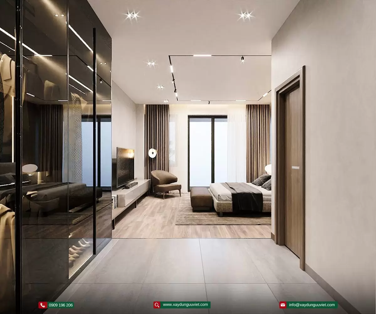 Nhà phố 1 trệt 3 lầu