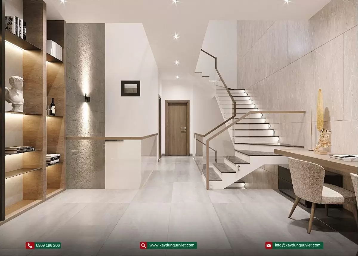 Nhà phố 1 trệt 3 lầu