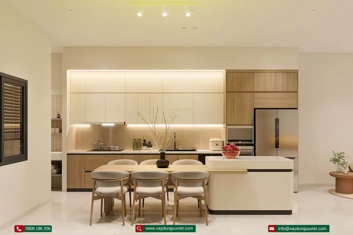 Nhà phố 1 trệt 2 lầu