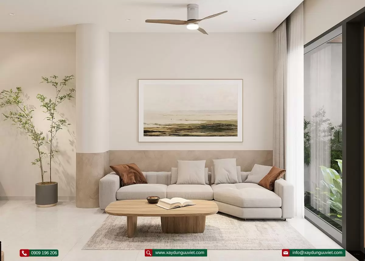 Nhà phố 1 trệt 2 lầu