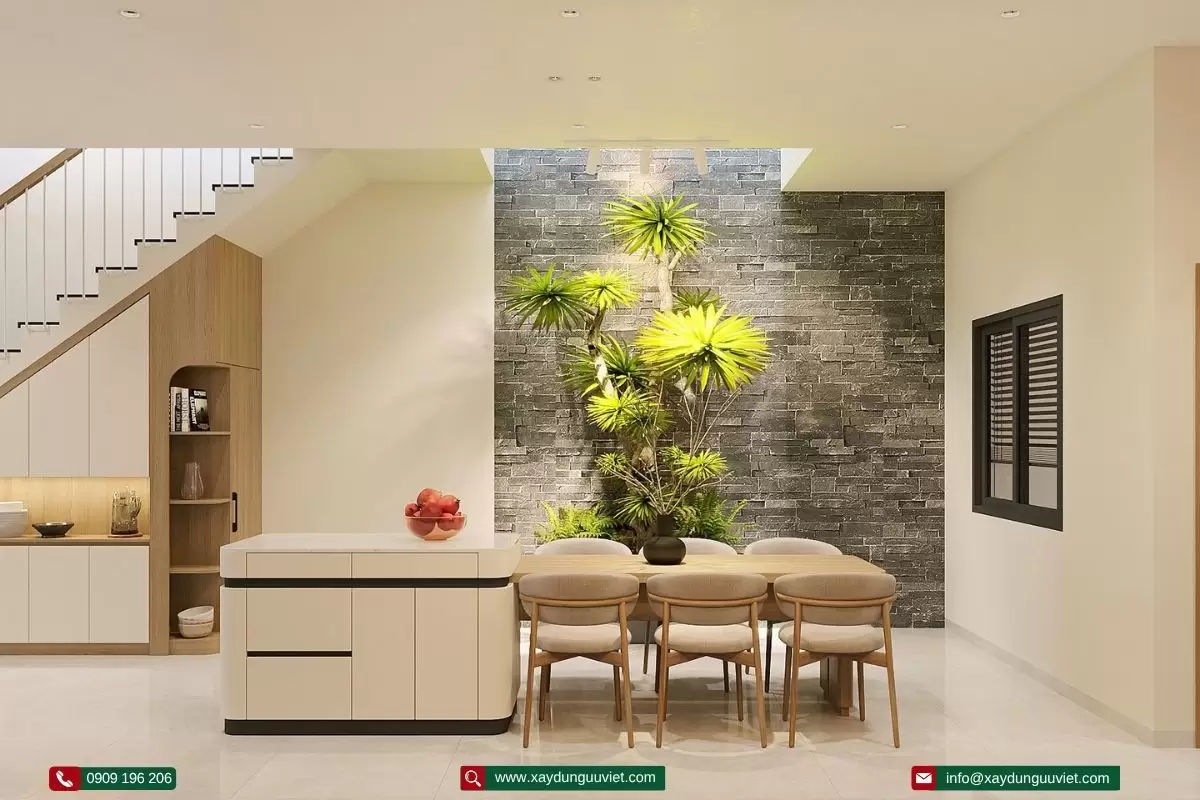 Nhà phố 1 trệt 2 lầu