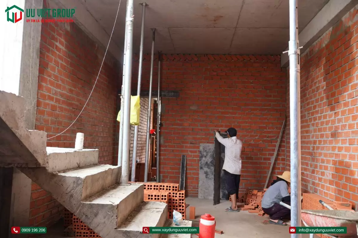 Tiến độ nhà phố quận Tân Phú