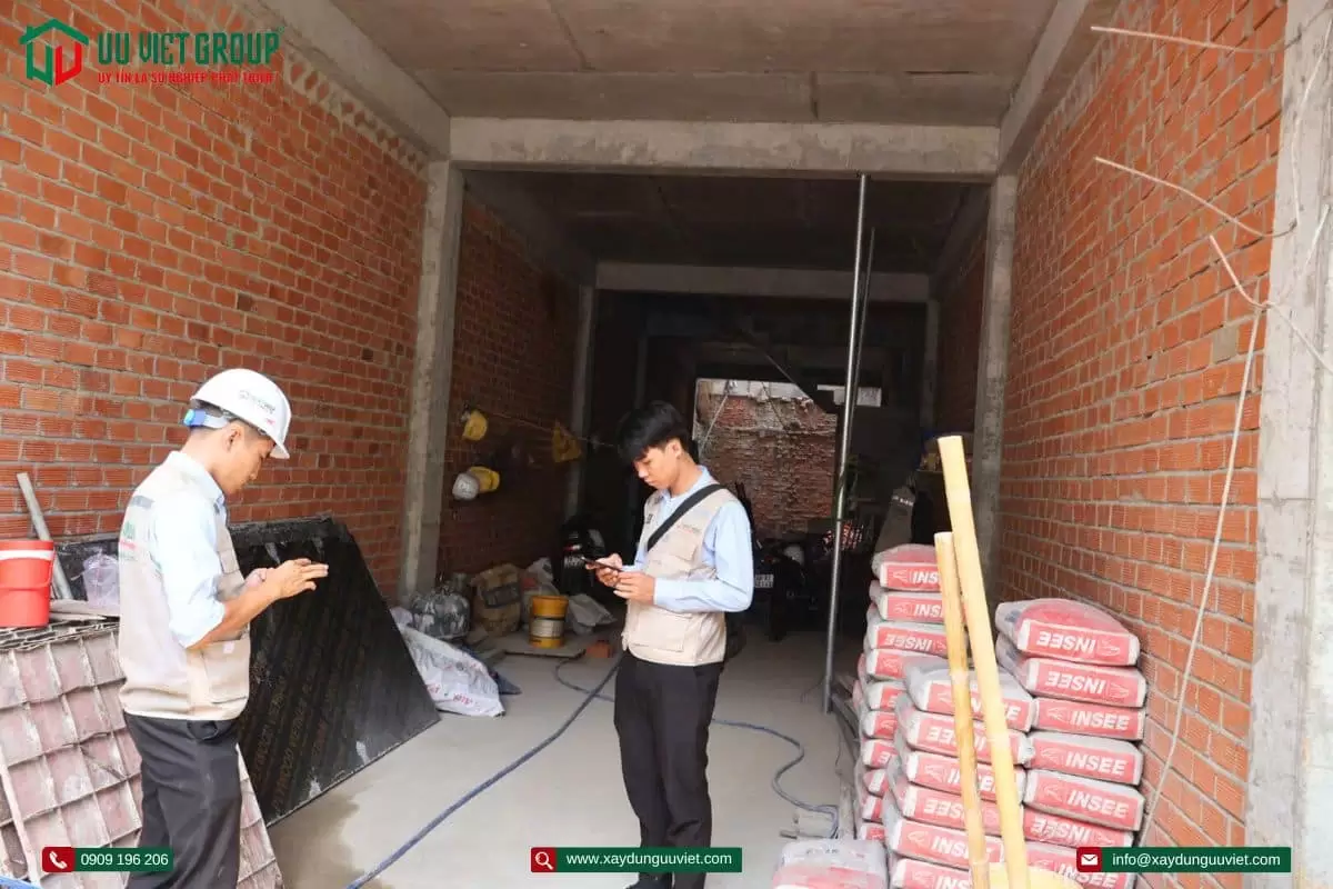 Tiến độ nhà phố quận Tân Phú