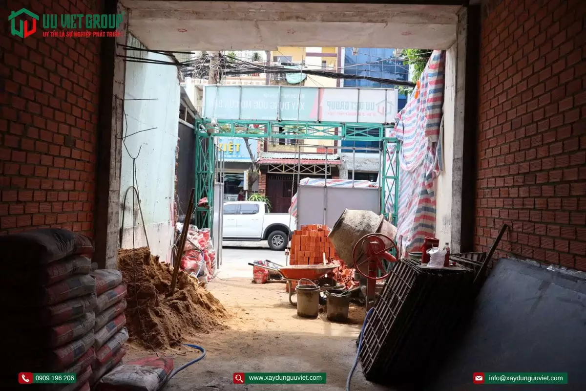 Tiến độ nhà phố quận Tân Phú