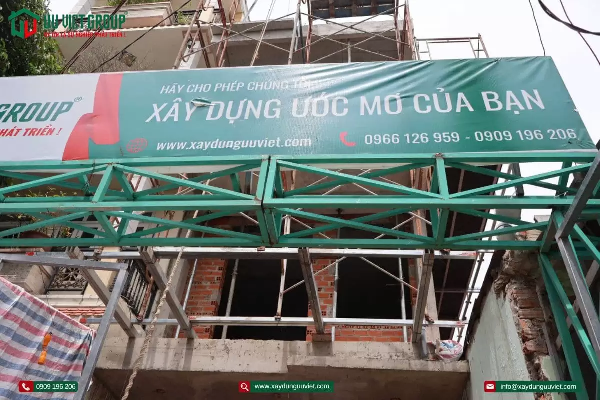 Tiến độ nhà phố quận Tân Phú