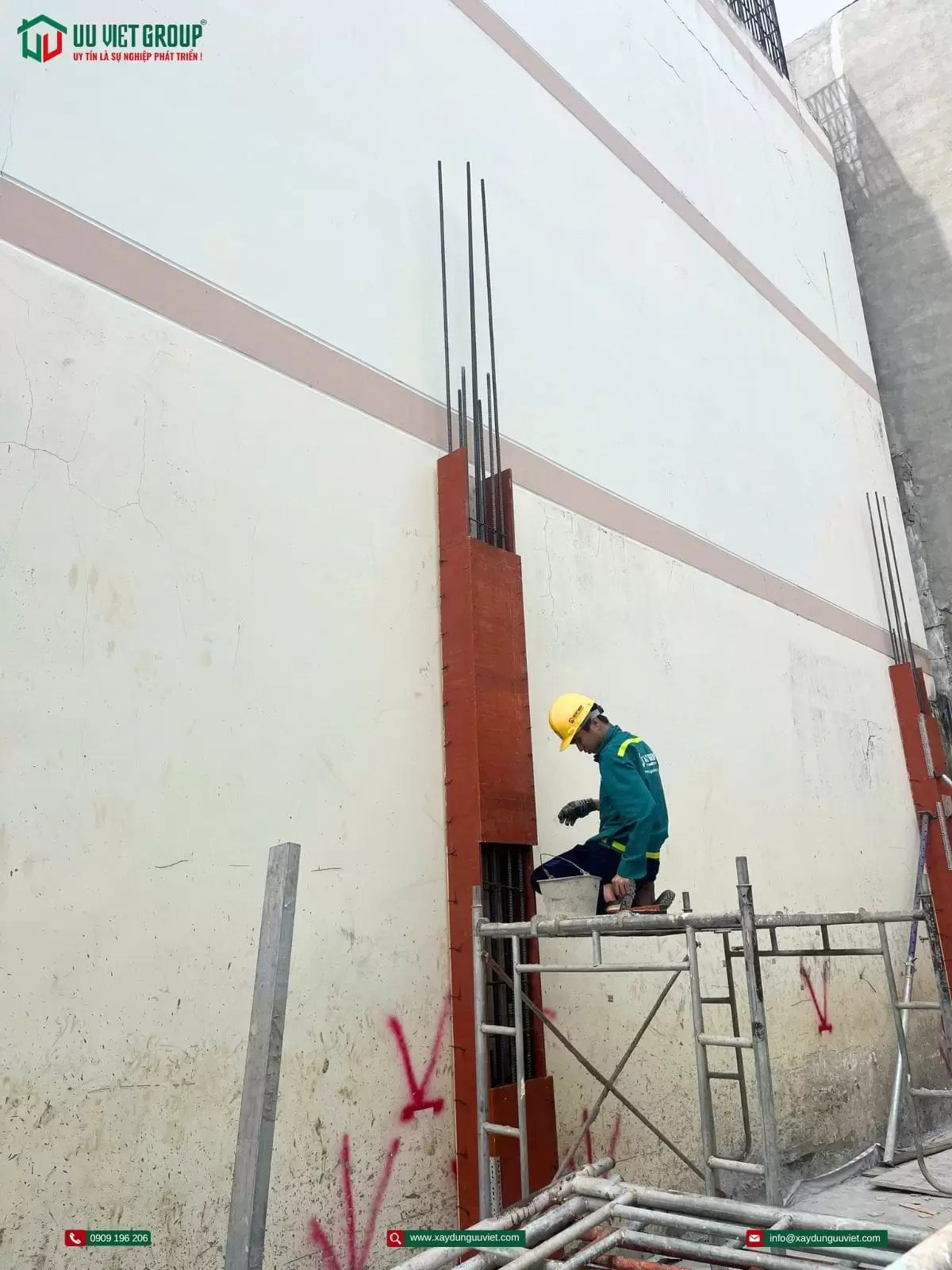 Tiến độ nhà phố quận Tân Phú