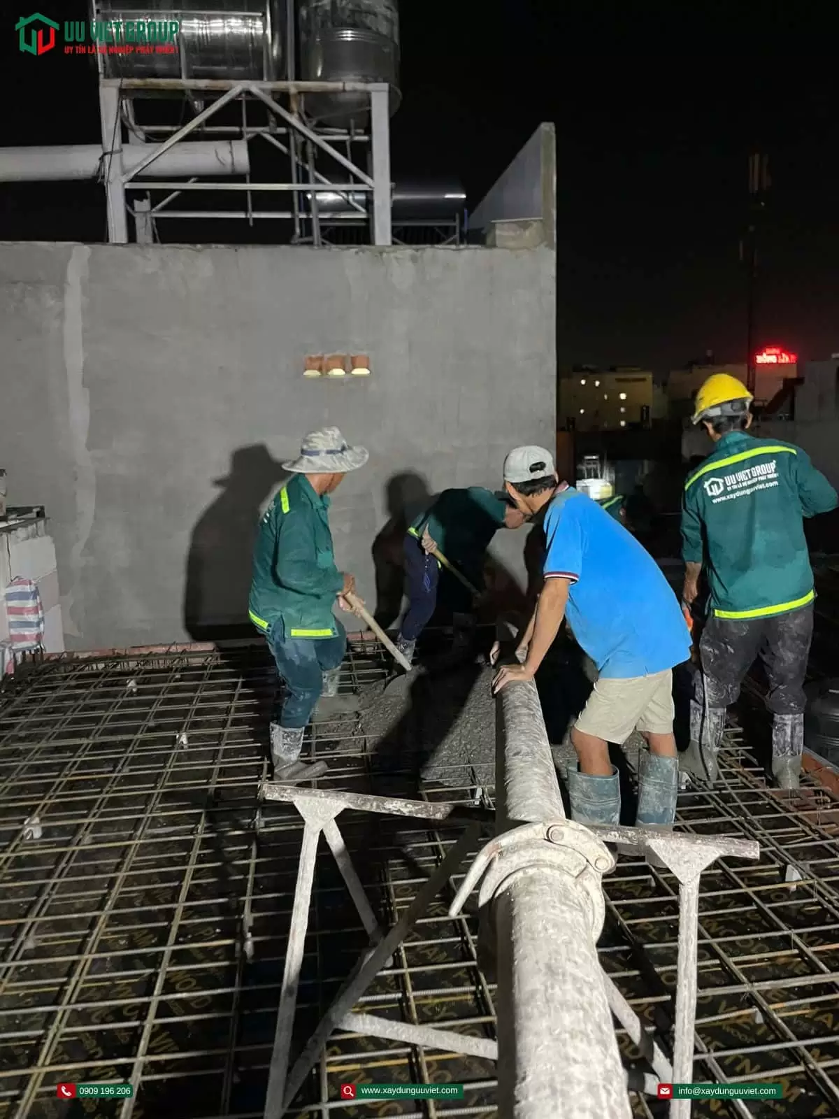 Tiến độ nhà phố quận Tân Phú