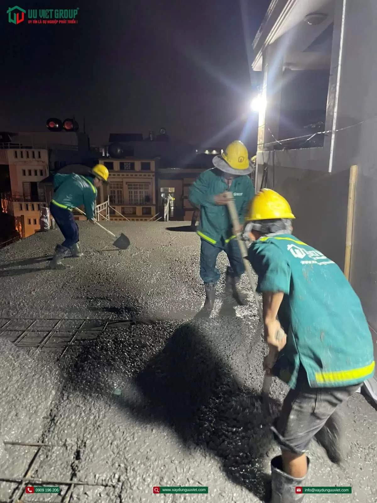 Tiến độ nhà phố quận Tân Phú