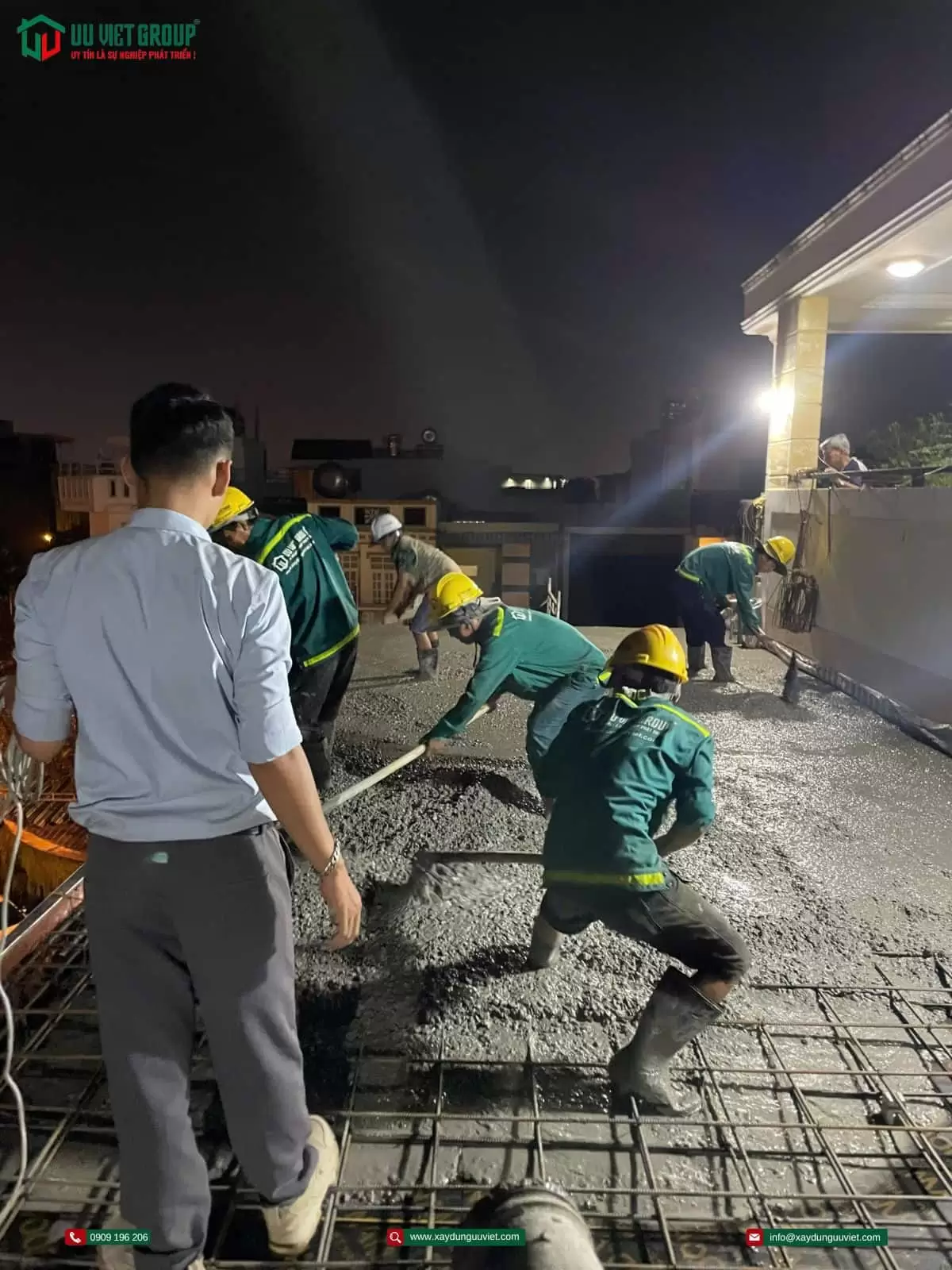 Tiến độ nhà phố quận Tân Phú