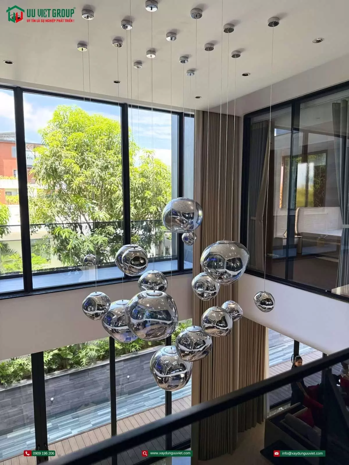 Hoàn thành vila 1 trệt 3 lầu