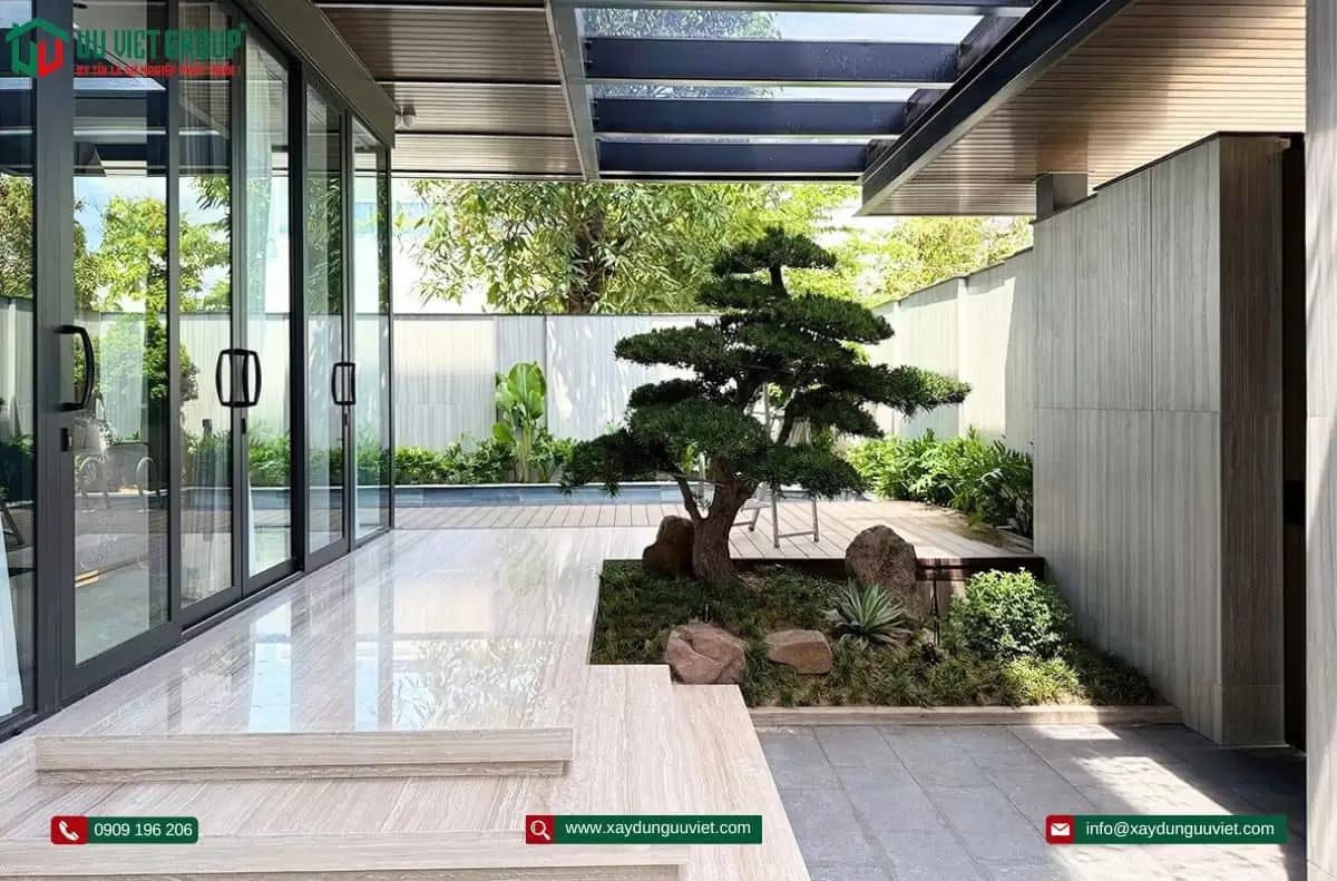 Hoàn thành vila 1 trệt 3 lầu