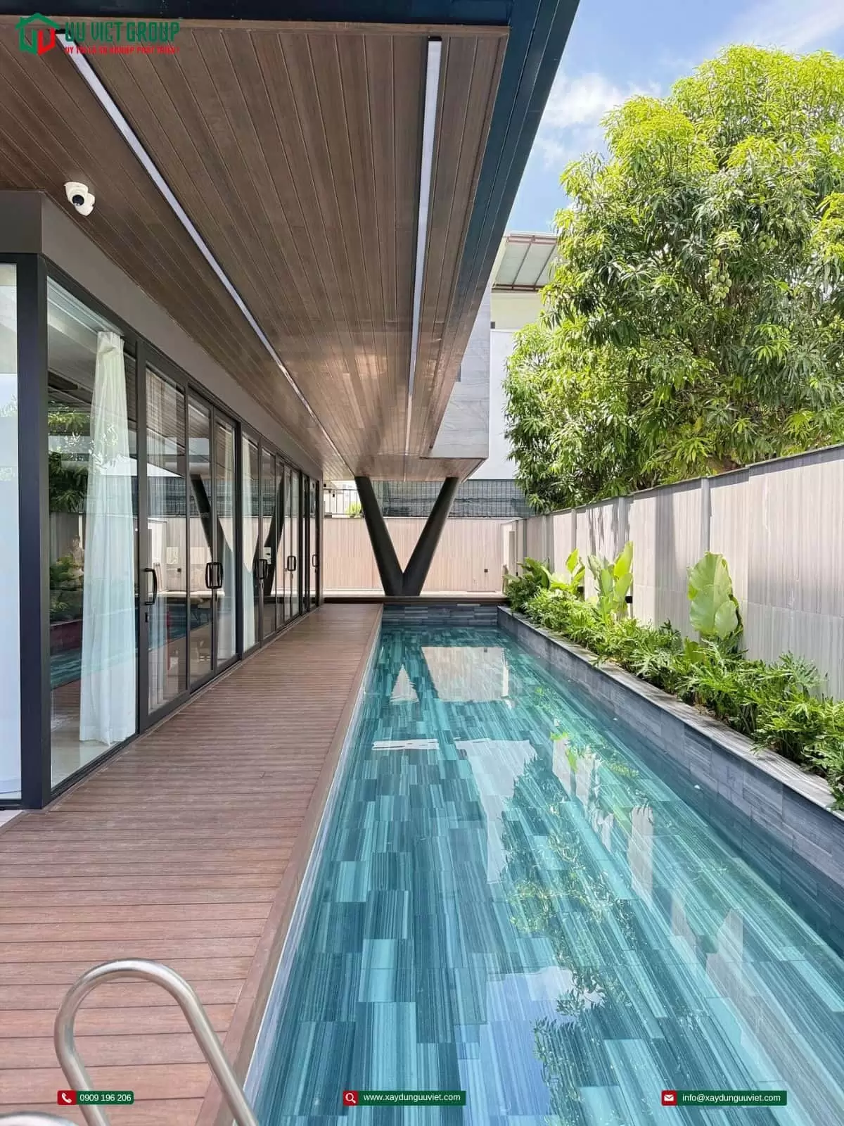 Hoàn thành vila 1 trệt 3 lầu