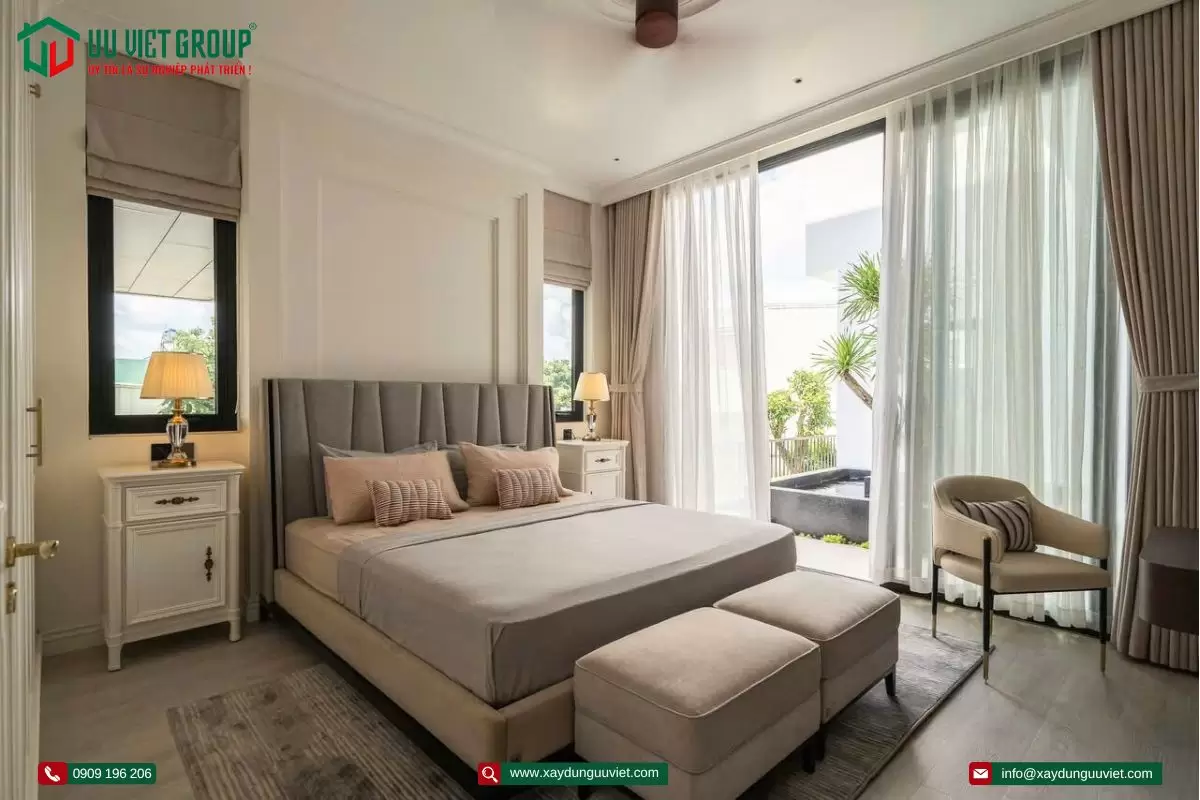 vila 3 tầng hiện đại