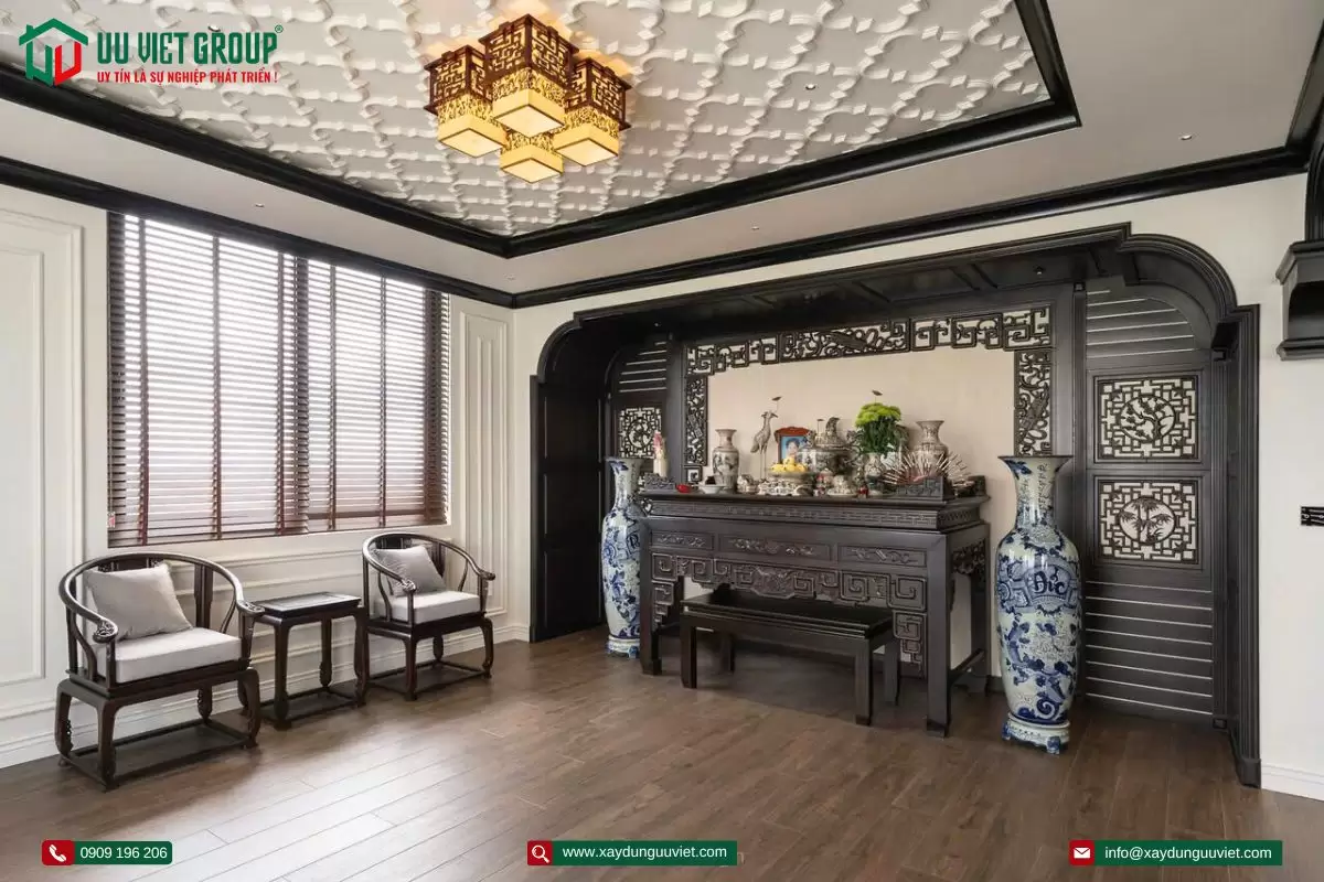 vila 3 tầng hiện đại