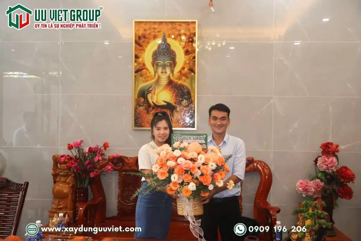 Bàn giao nhà mới tại Long An