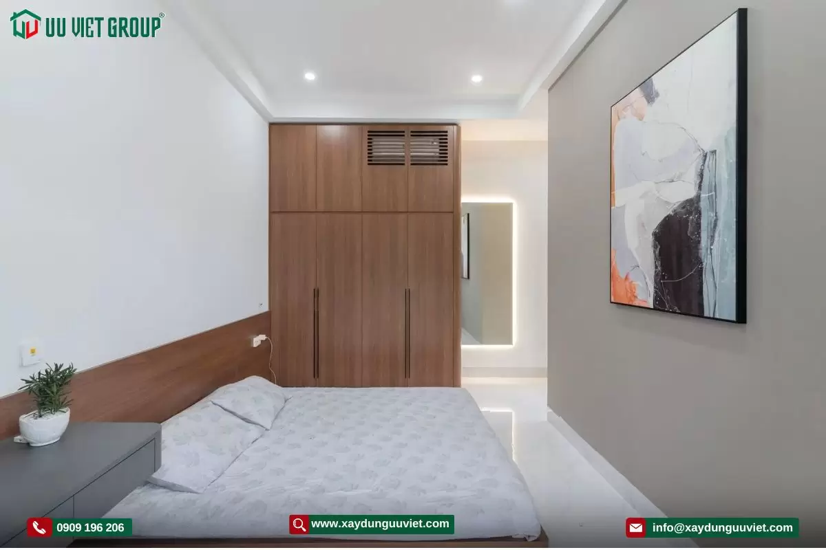 Hoàn thành nhà phố hiện đại