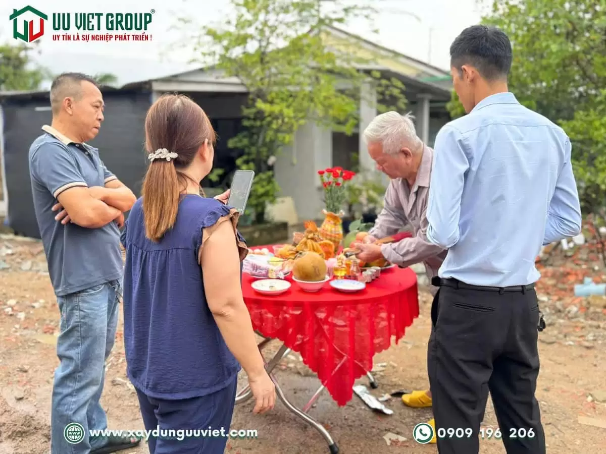 Lễ khởi công xây nhà mới tại Đồng Nai