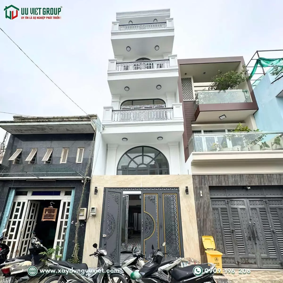 Tiến độ nhà phố tại Quận Bình Tân