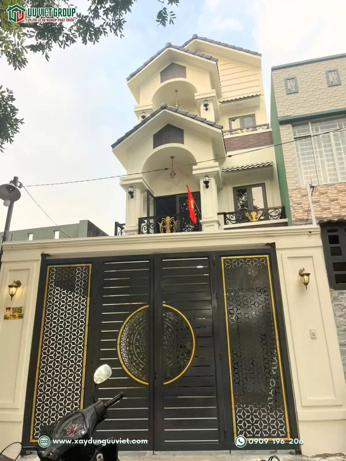 Bàn giao nhà mới 3 tầng
