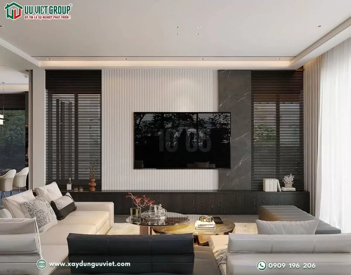 Biệt thự hiện đại mái nhật