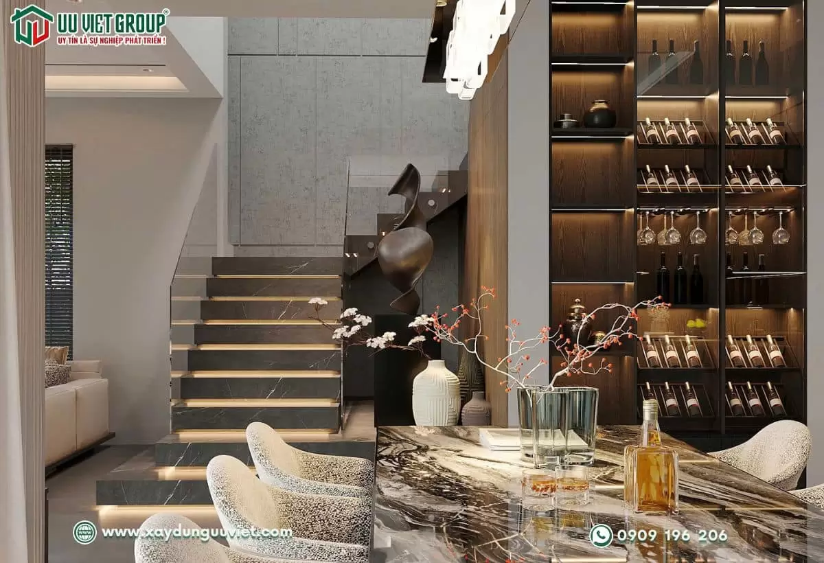 Biệt thự hiện đại mái nhật