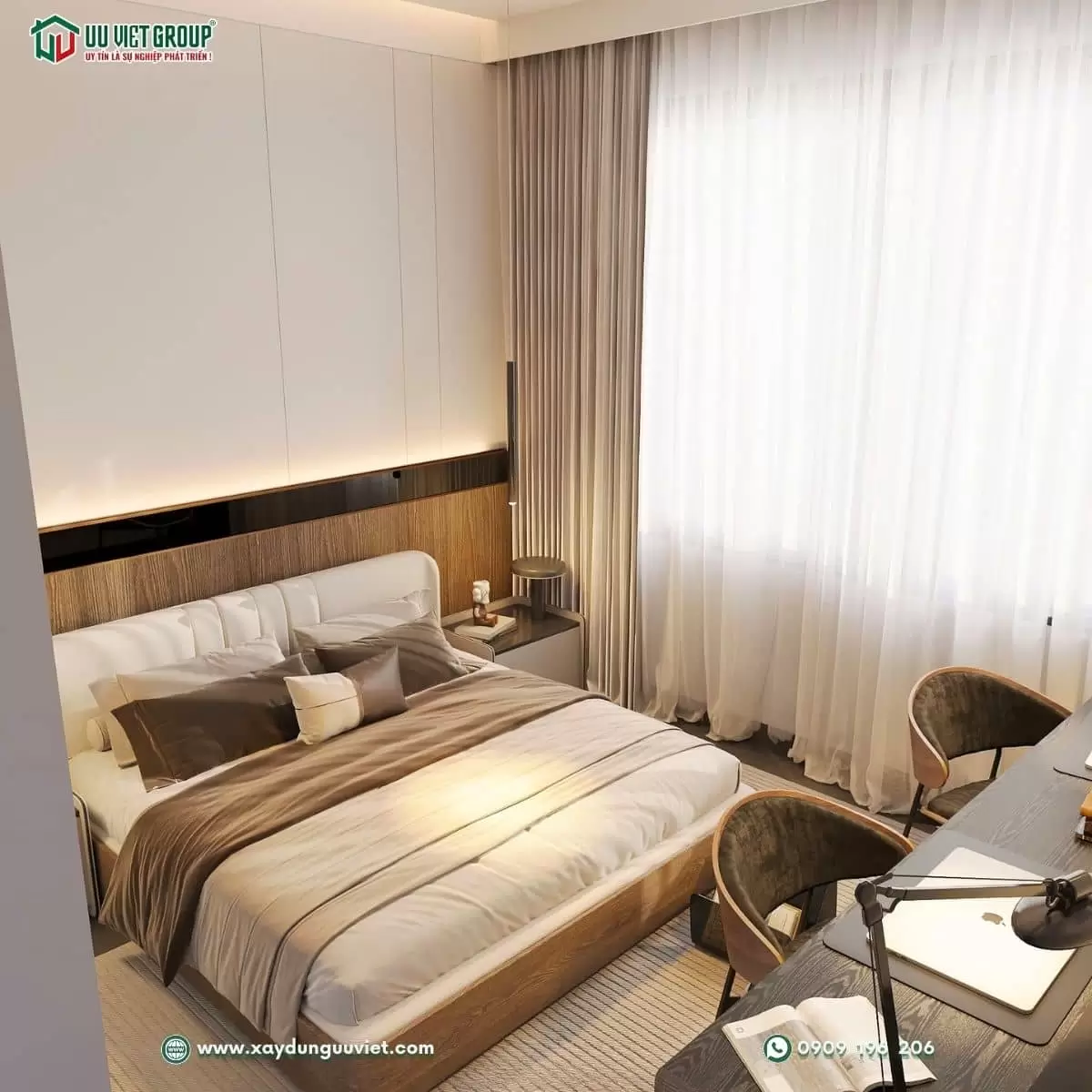 Biệt thự hiện đại mái nhật