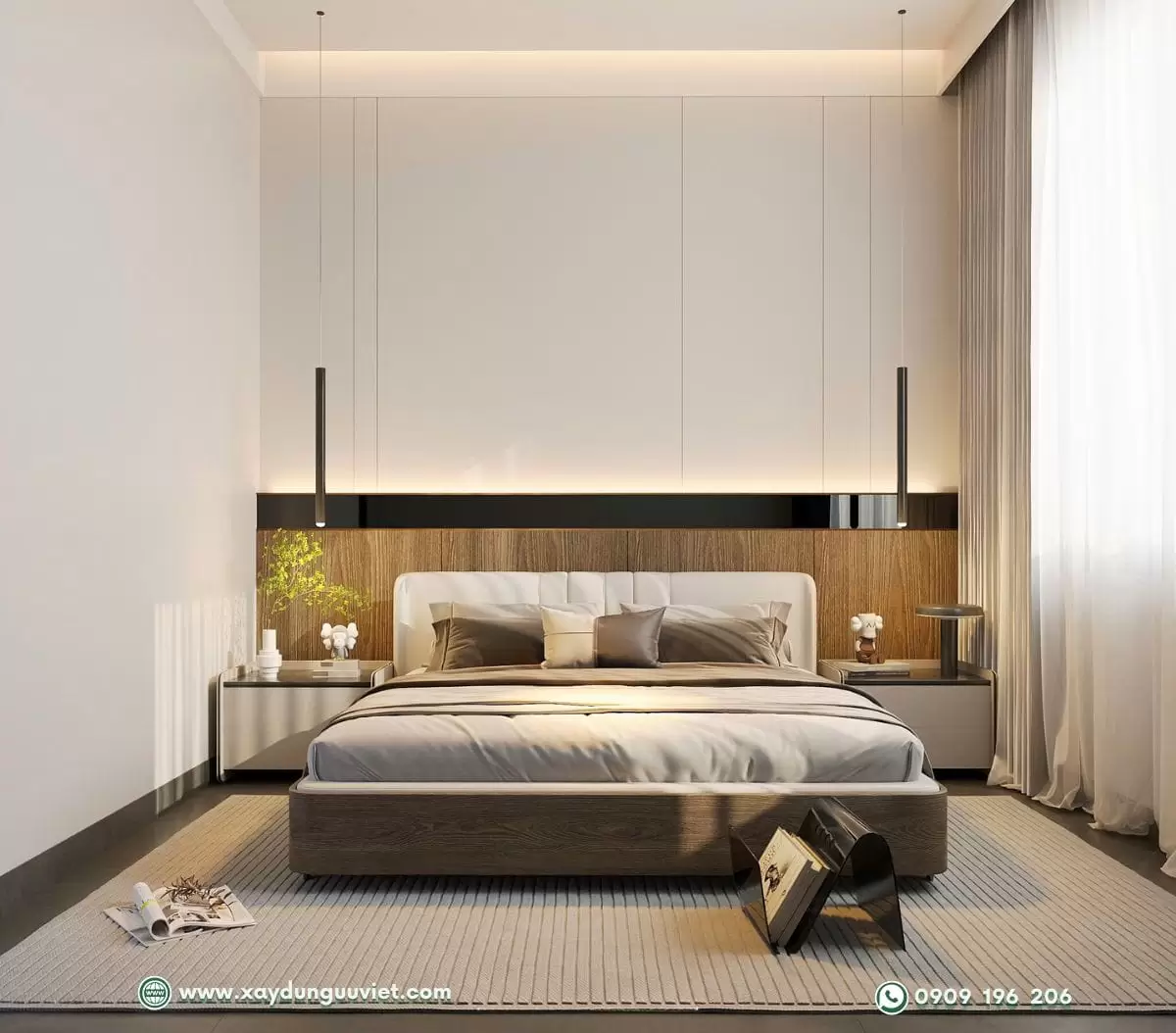 Biệt thự hiện đại mái nhật