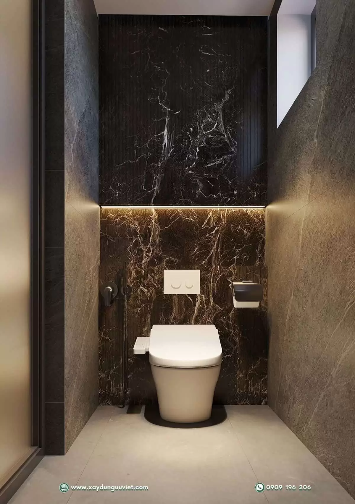 Biệt thự hiện đại mái nhật