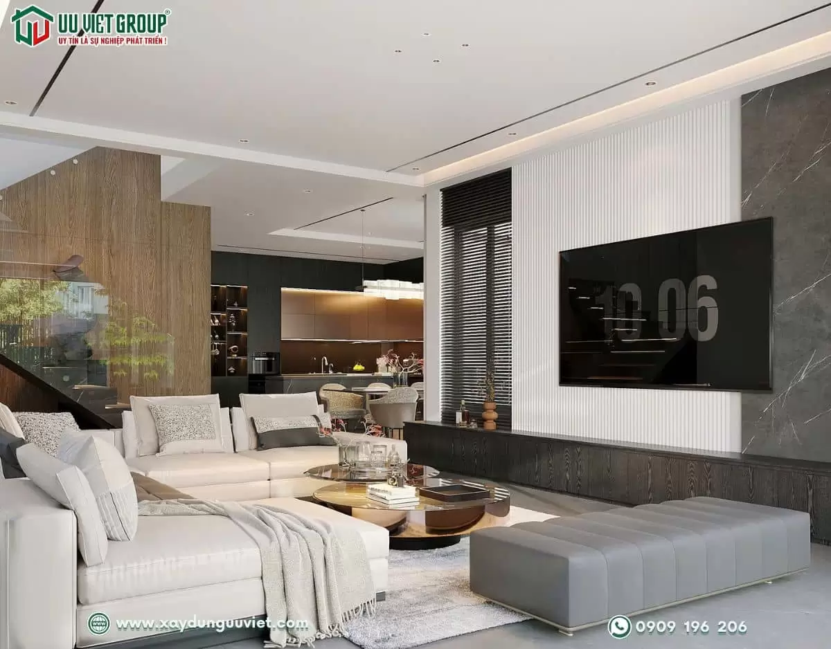 Biệt thự hiện đại mái nhật