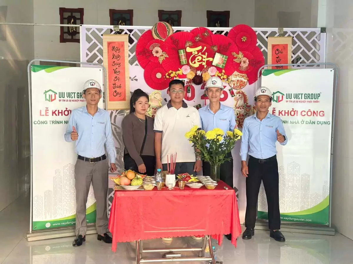 Khởi công nhà mới khai xuân Bính Ngọ 2026