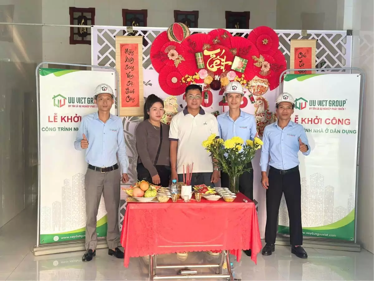 Khởi công nhà mới khai xuân Bính Ngọ 2026