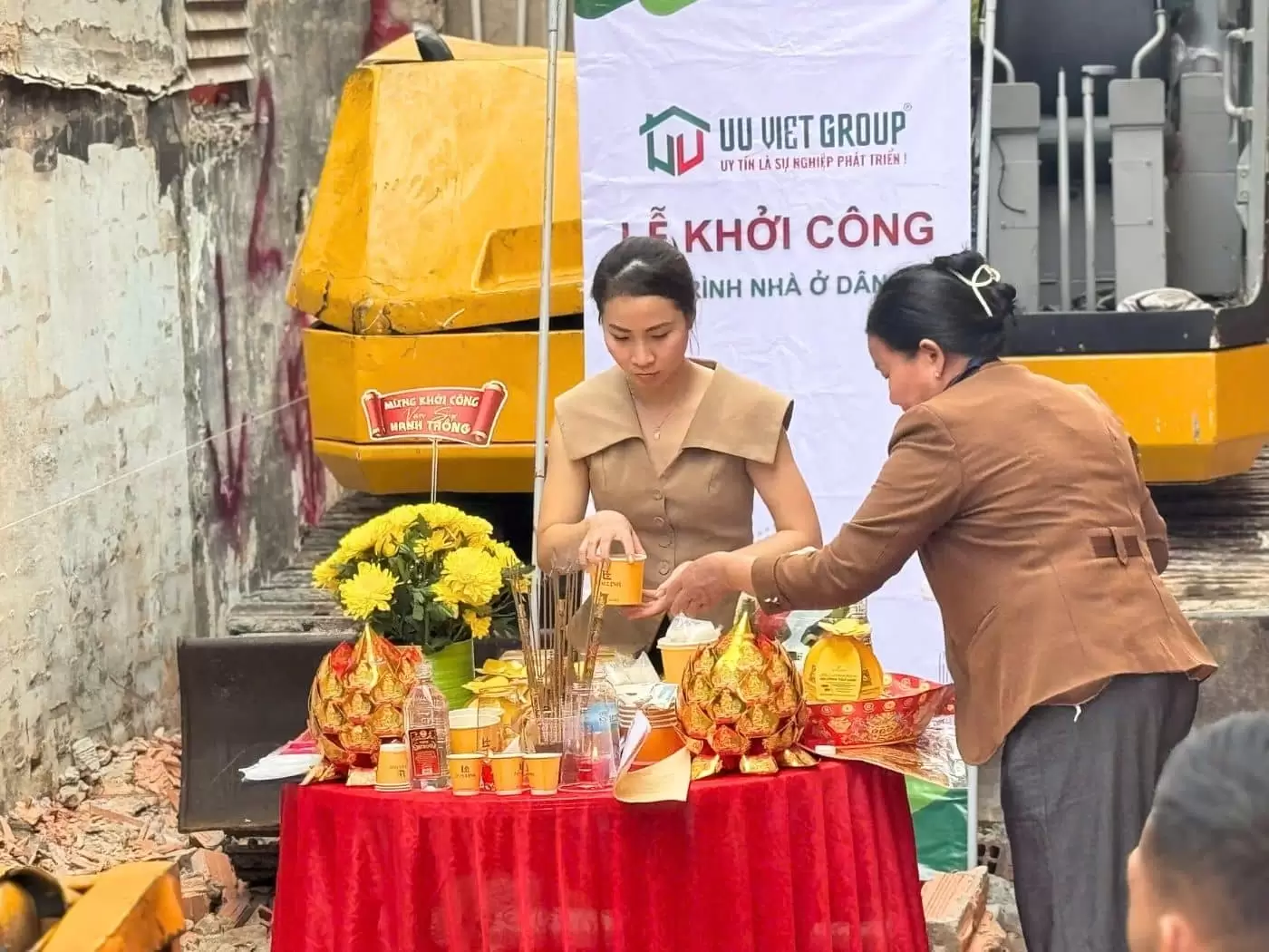 Khởi công nhà phố 4 tầng