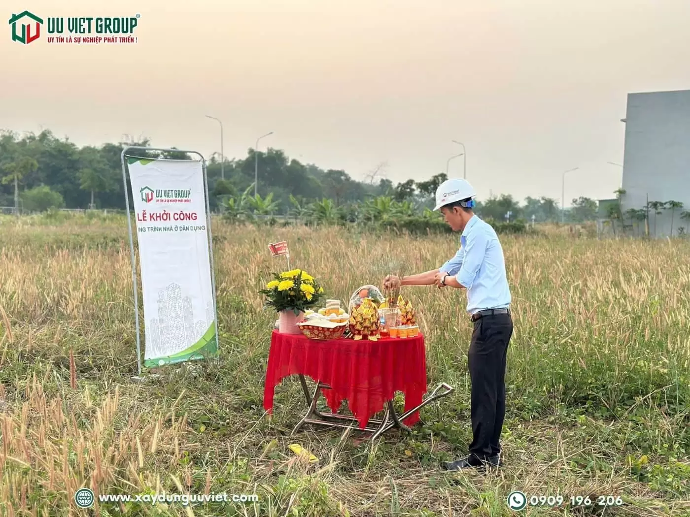 Khởi công xây dựng nhà phố