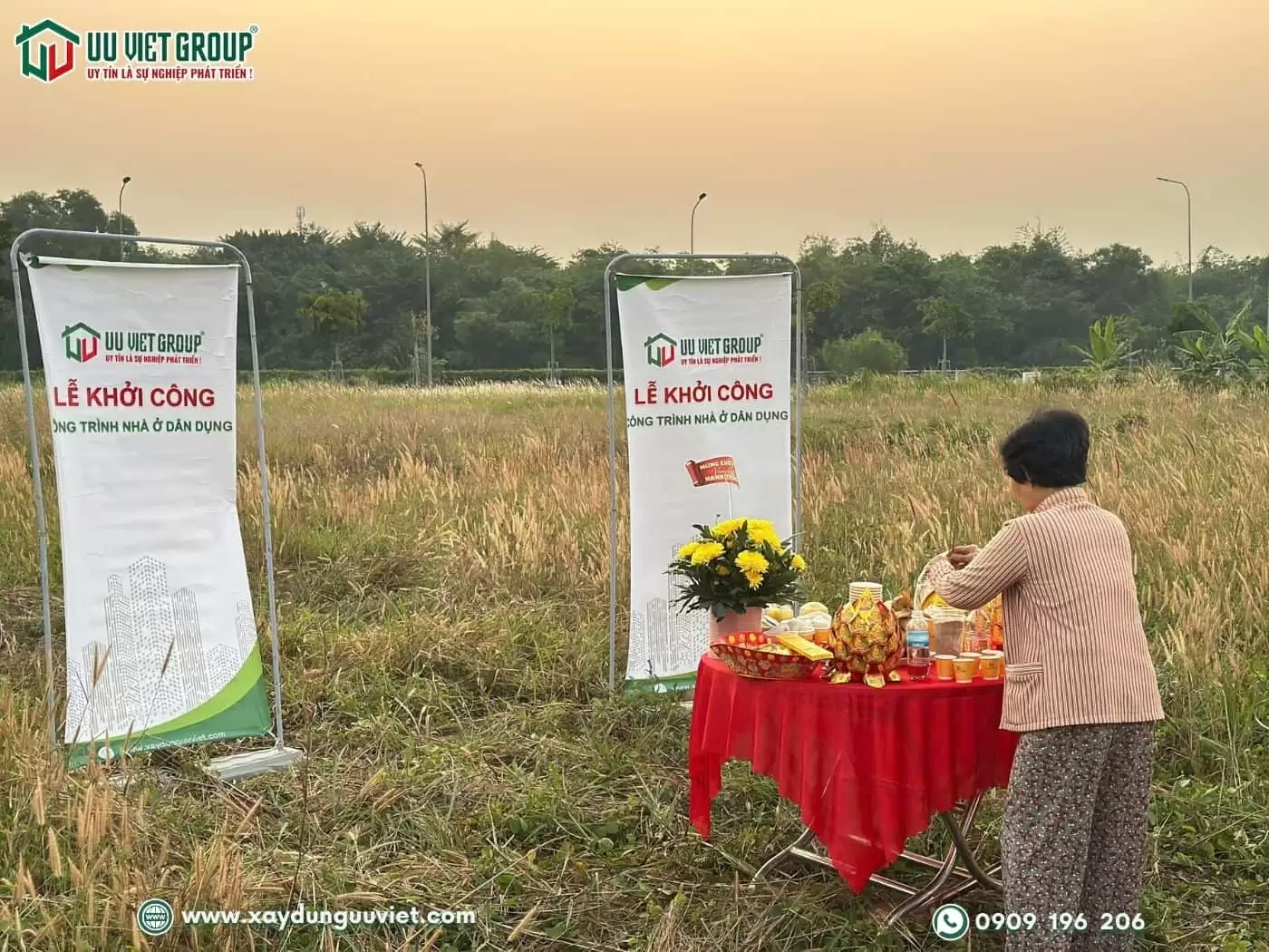 Khởi công xây dựng nhà phố