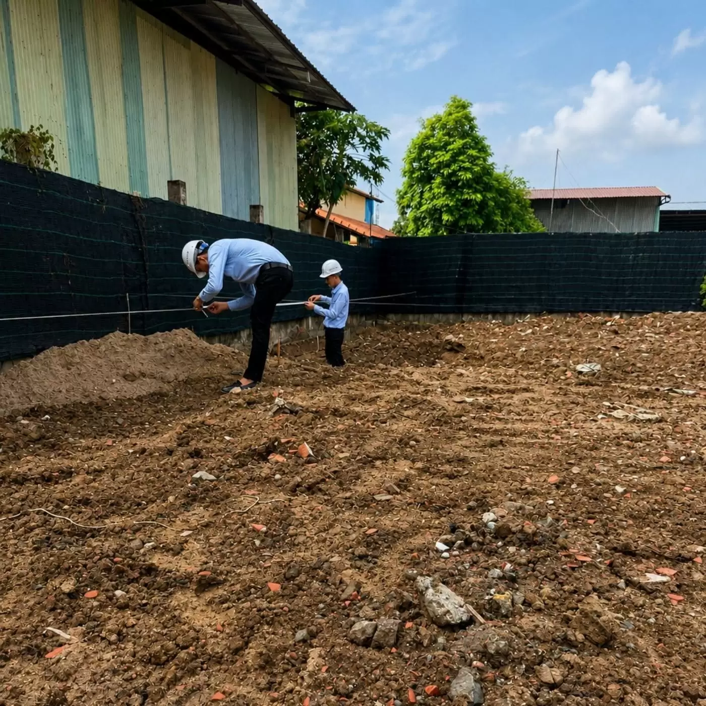 Khởi công biệt thự hiện đại