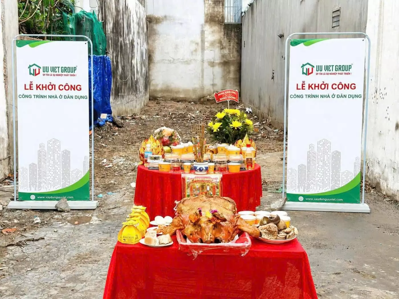 Khởi Công Nhà Phố 3 Tầng | Dự Án Chú Võ Tiến Quang