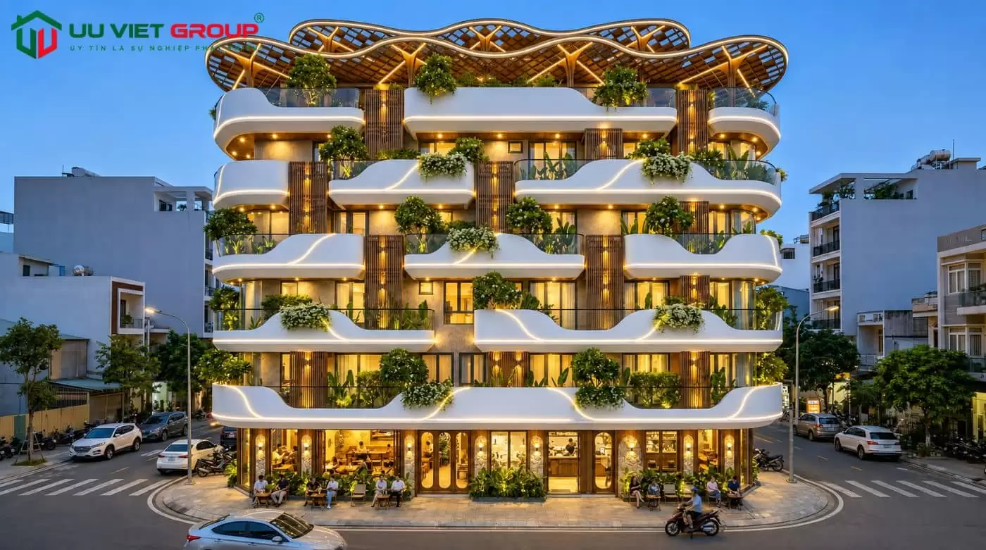 Dự án căn hộ dịch vụ kết hợp Cafe