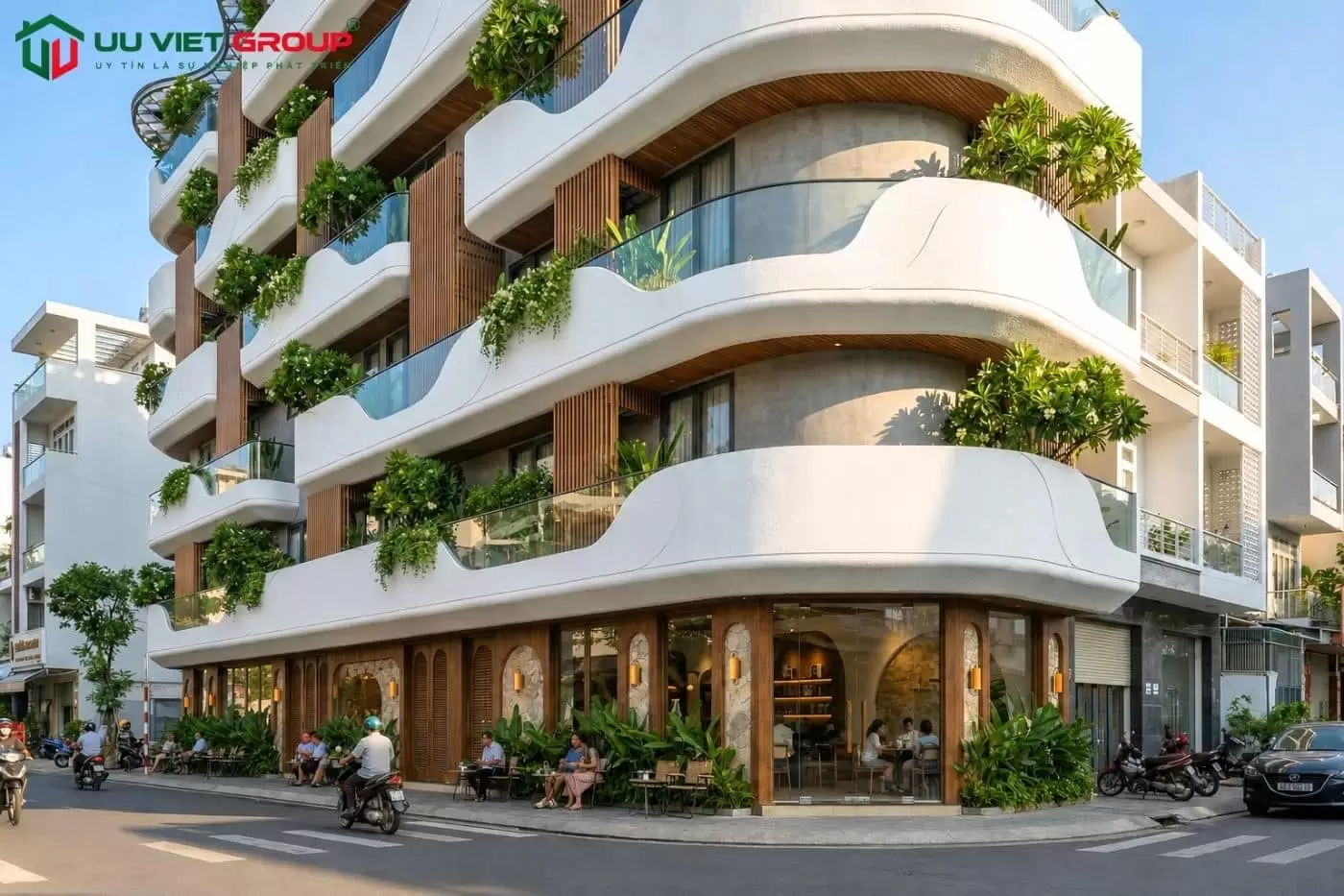 Dự án căn hộ dịch vụ kết hợp Cafe