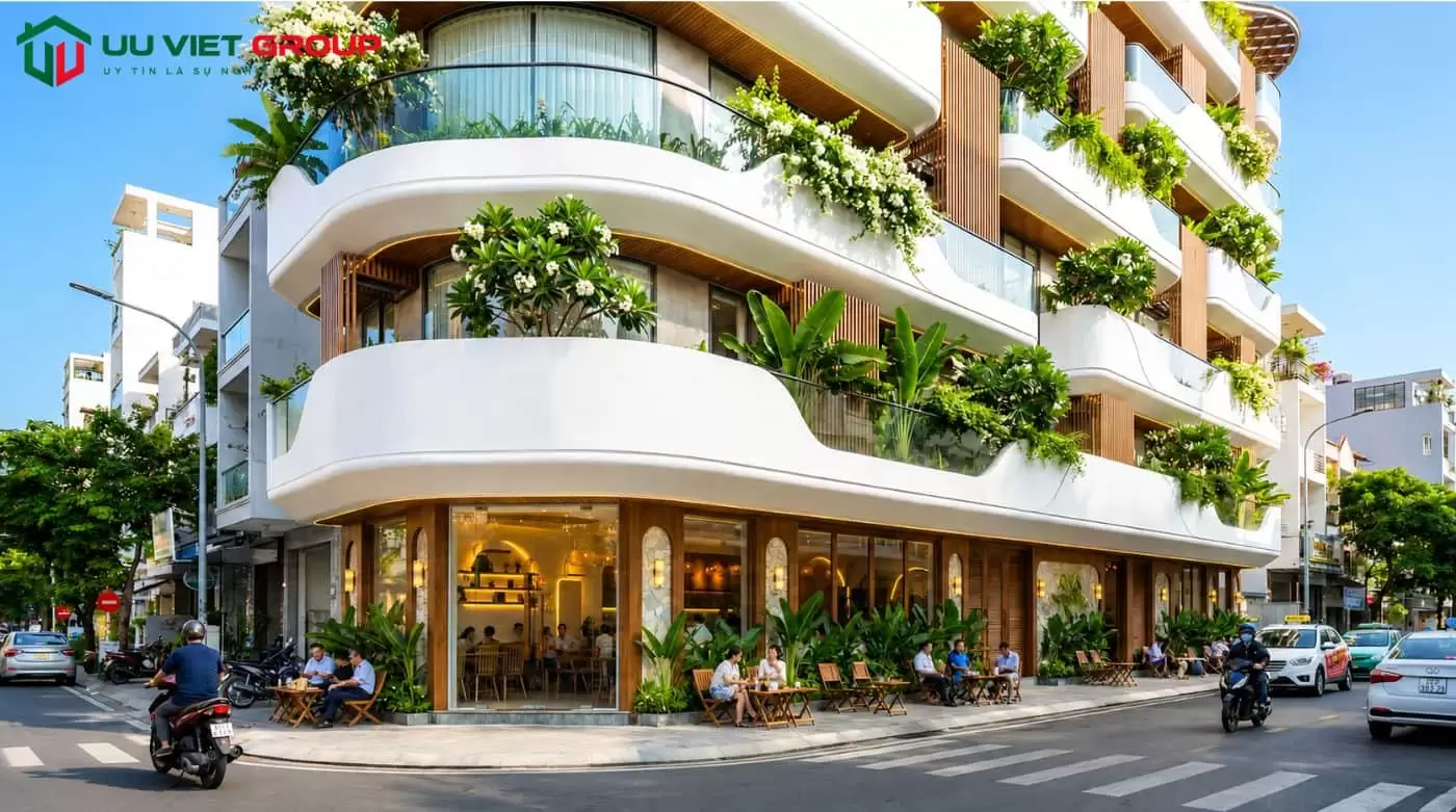Dự án căn hộ dịch vụ kết hợp Cafe